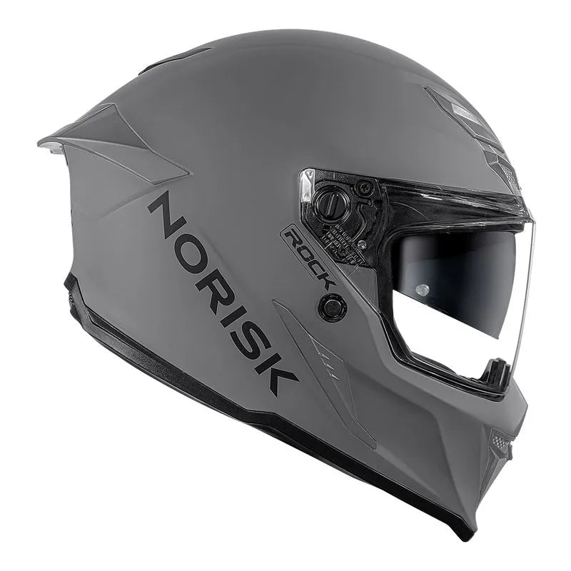 CAPACETE NORISK ROCK MONOCOLOR NARDO CINZA