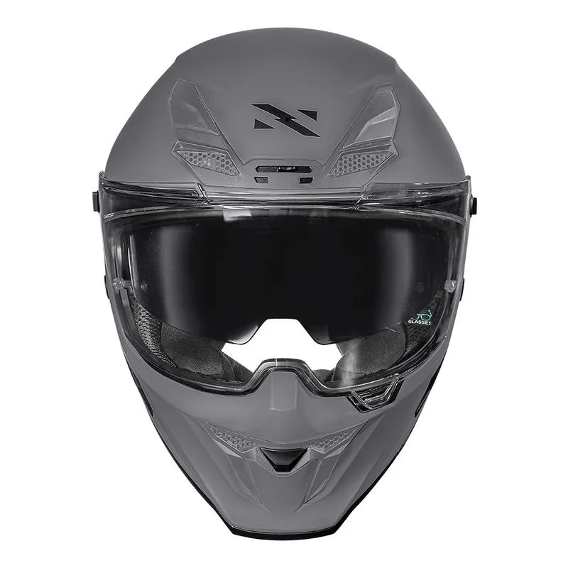 CAPACETE NORISK ROCK MONOCOLOR NARDO CINZA