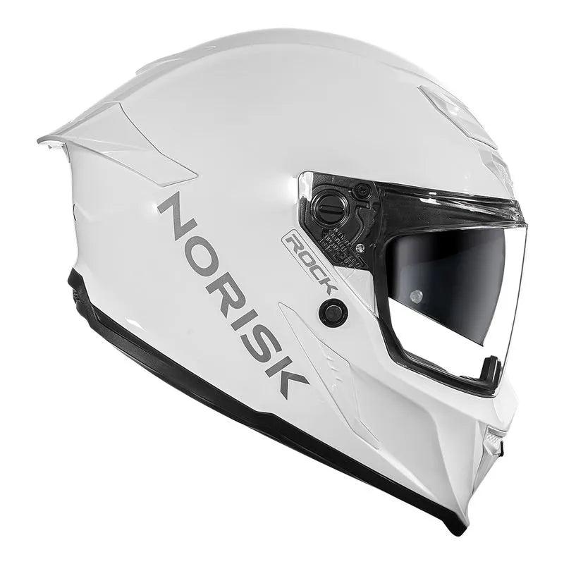CAPACETE NORISK ROCK MONOCOLOR BRANCO